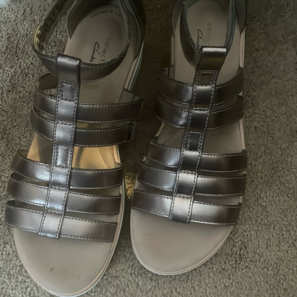 Clarks Collection Wedge Sandals